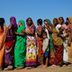 Indian women in the Dalit caste. Image via AP.